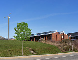 10kW Turbine, Easton Pond Business Center, Middletown RI
